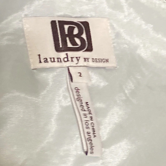 Laundry by Design NEW Fit & Flare Dress One Shoulder Floral Lace Black Size 2 - Picture 6 of 8